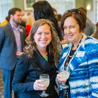 Alumni posing for photo